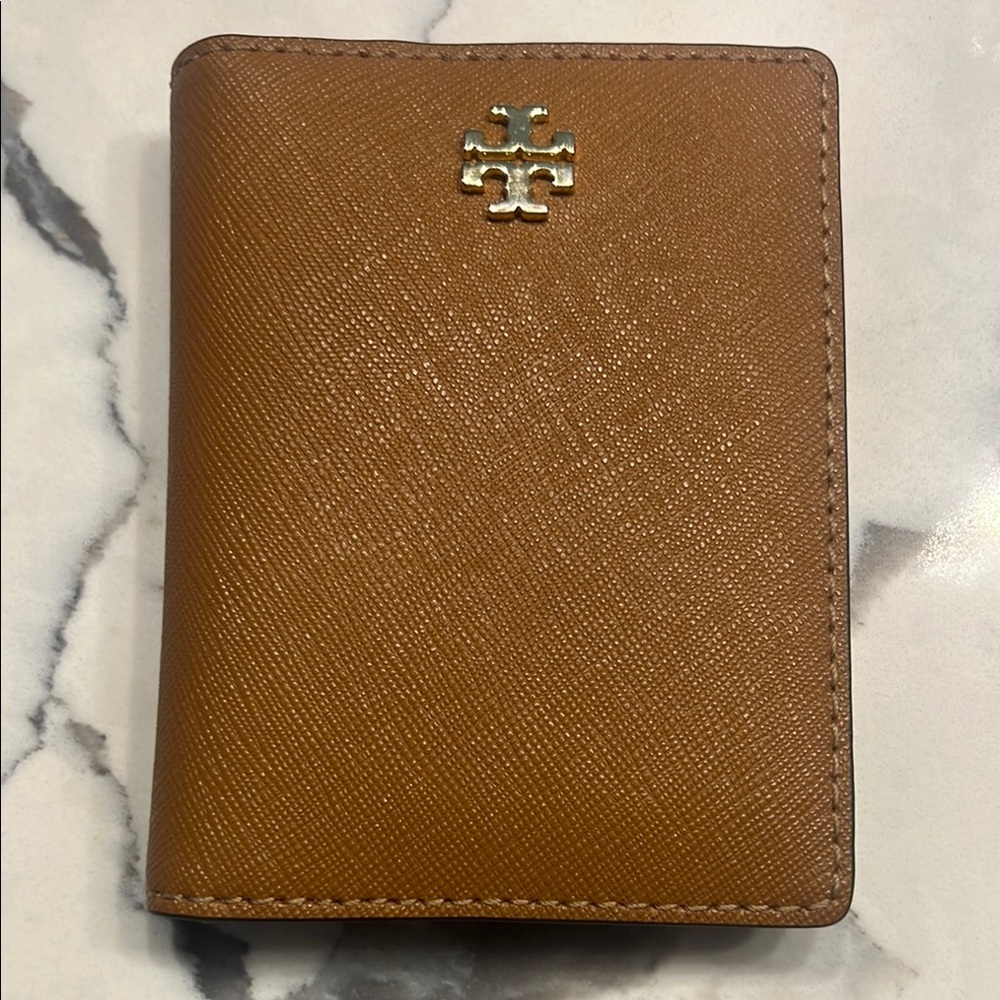 Tory Burch Brown Key & Card Holder